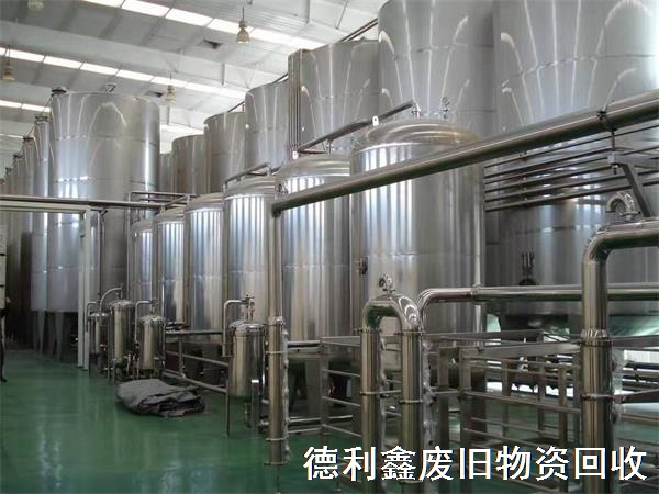 飲料設備回收，飲料廠整廠回收，免費拆除回收
